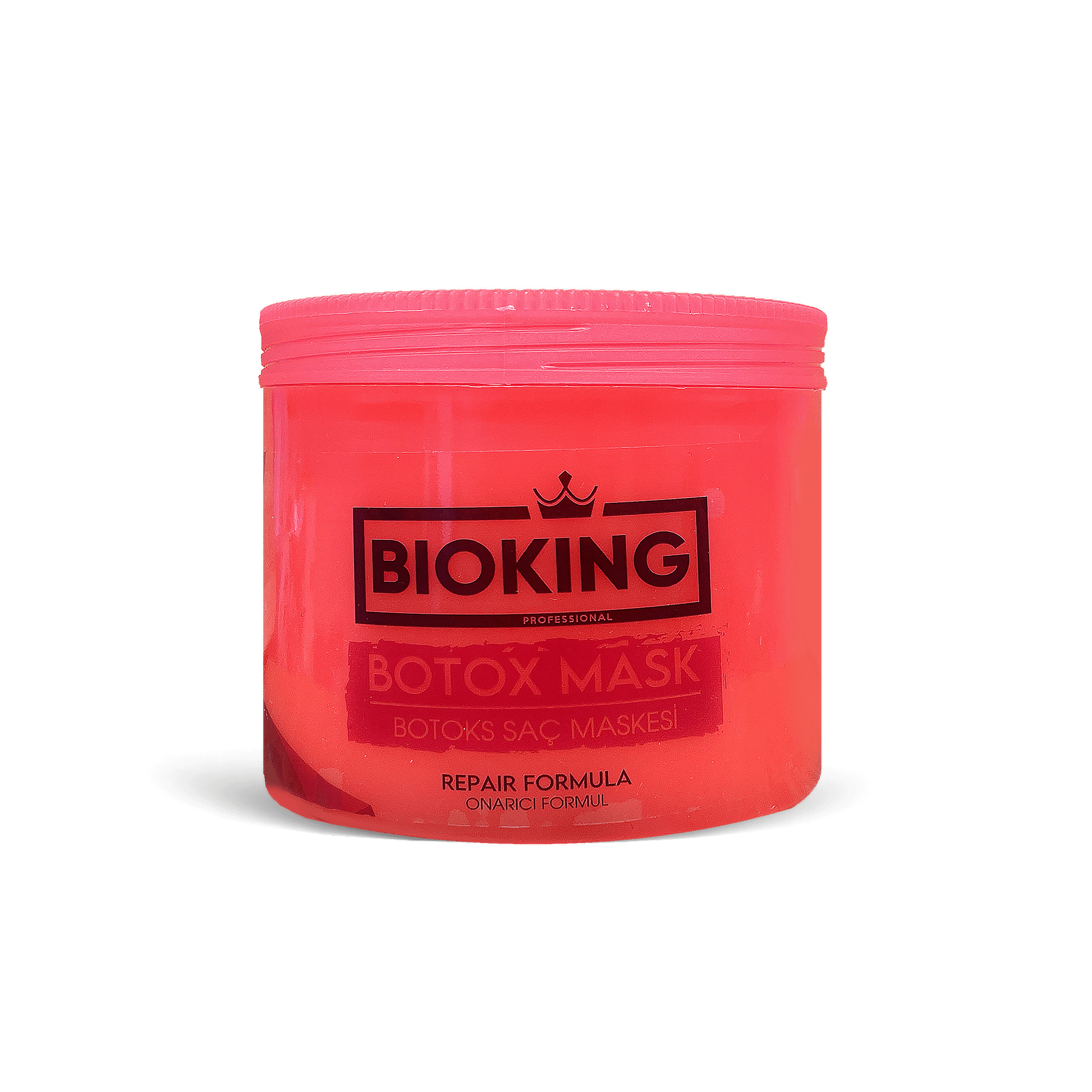 Bioking Saç Bakım Maskesi Kırmızı (Botoks)